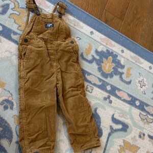 OshKosh B'gosh Caramel Brown Corduroy Overalls